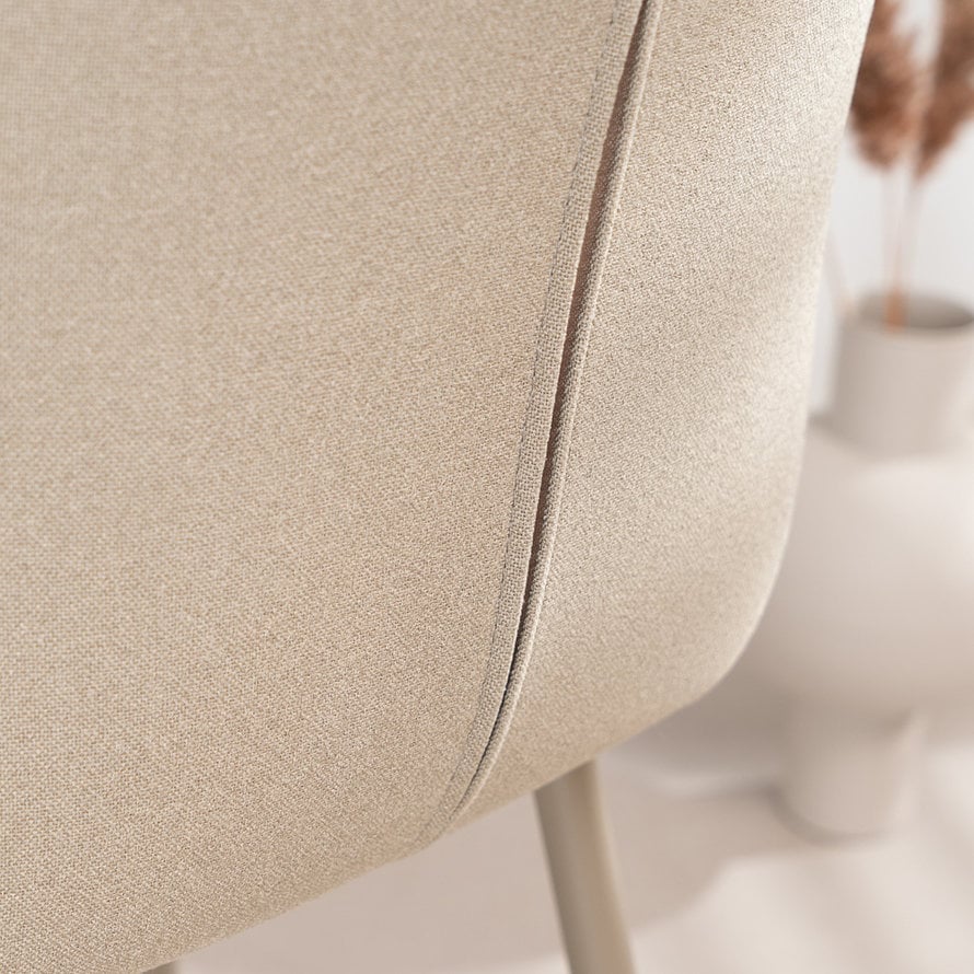 LW | Barkruk Jena taupe - Afbeelding 4